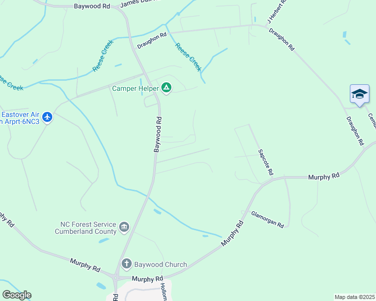 map of restaurants, bars, coffee shops, grocery stores, and more near 4321 Hawick Drive in Fayetteville