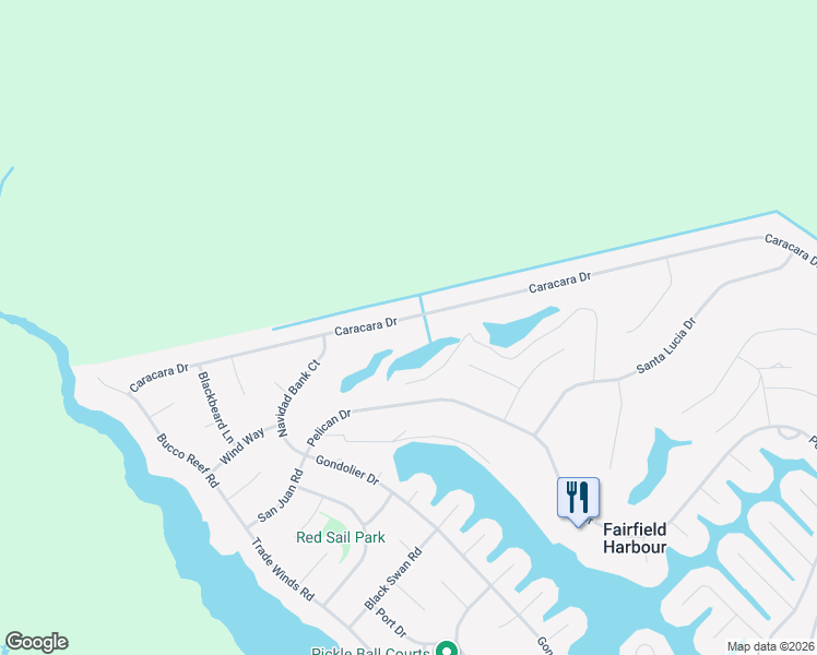 map of restaurants, bars, coffee shops, grocery stores, and more near 2104-2106 Caracara Dr in New Bern