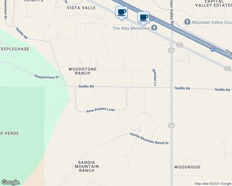 map of restaurants, bars, coffee shops, grocery stores, and more near 474 Sedillo Road in Tijeras