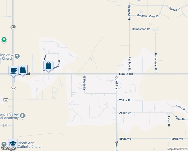 map of restaurants, bars, coffee shops, grocery stores, and more near 4 Christine Court in Edgewood