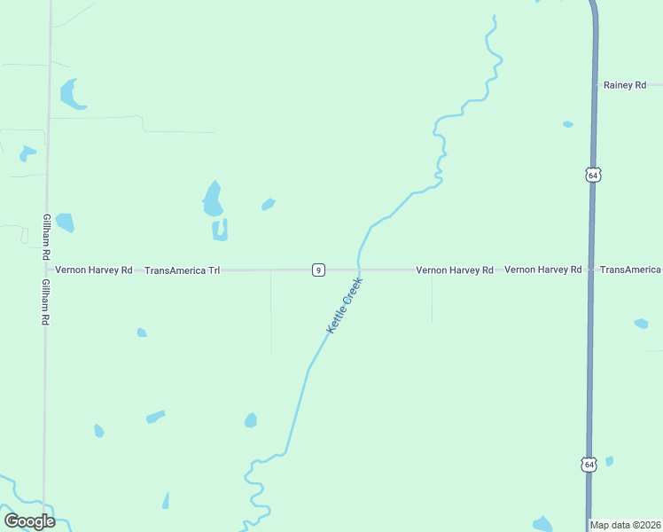 map of restaurants, bars, coffee shops, grocery stores, and more near 236 Vernon Harvey Road in Beebe