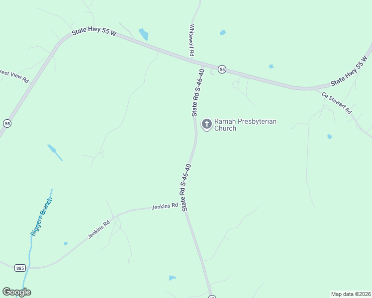 map of restaurants, bars, coffee shops, grocery stores, and more near 917 Ramah Church Road in York