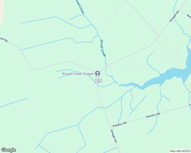 map of restaurants, bars, coffee shops, grocery stores, and more near 3395 Straight Road in Oriental