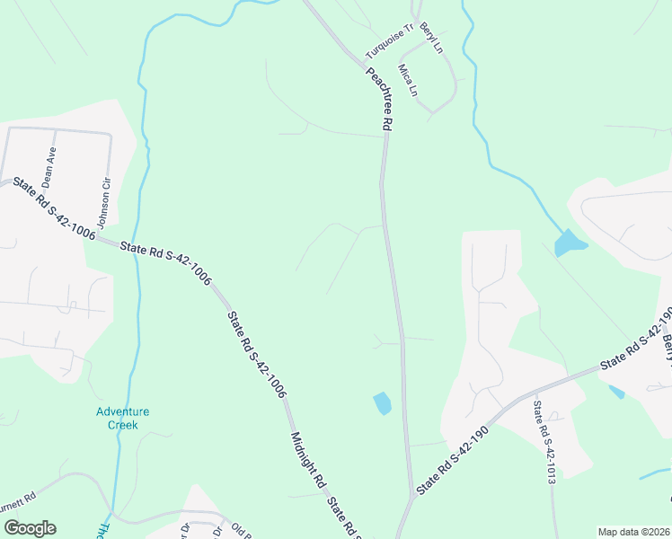 map of restaurants, bars, coffee shops, grocery stores, and more near 1045 Paula Parris Road in Chesnee