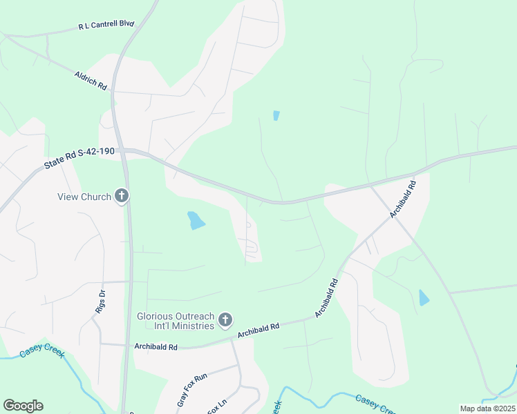 map of restaurants, bars, coffee shops, grocery stores, and more near 940 Sandy Ford Road in Chesnee