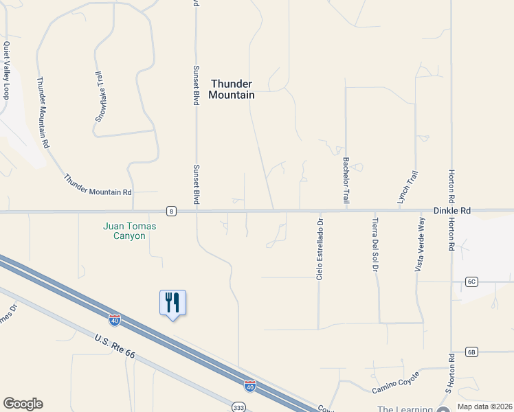map of restaurants, bars, coffee shops, grocery stores, and more near 5 Abajo Drive in Edgewood