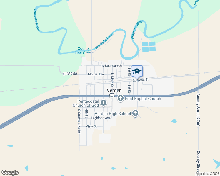 map of restaurants, bars, coffee shops, grocery stores, and more near in Verden