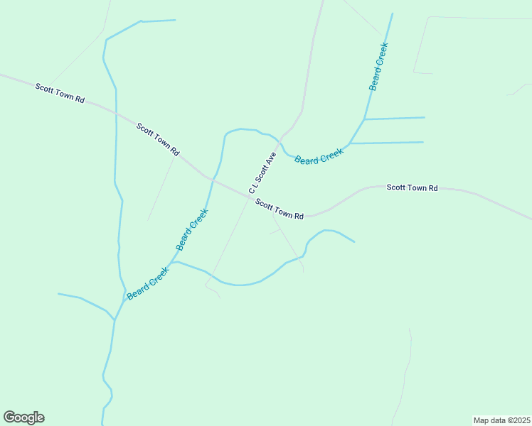 map of restaurants, bars, coffee shops, grocery stores, and more near 1117 Scott Town Road in New Bern