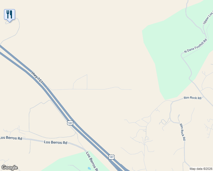 map of restaurants, bars, coffee shops, grocery stores, and more near 365-399 Hemi Road in Nipomo