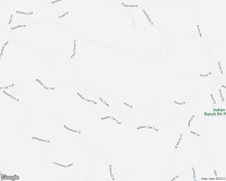 map of restaurants, bars, coffee shops, grocery stores, and more near 18244 Alps Street in Tehachapi