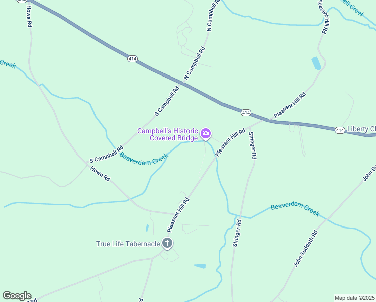 map of restaurants, bars, coffee shops, grocery stores, and more near 123 Campbell Covered Bridge Road in Landrum