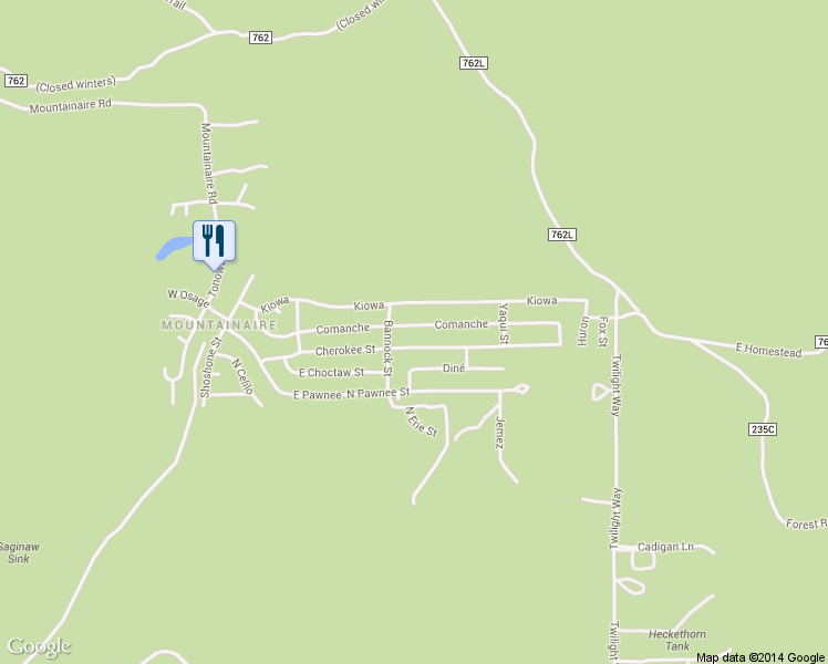 map of restaurants, bars, coffee shops, grocery stores, and more near 547 E Comanche St in Flagstaff