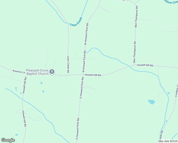 map of restaurants, bars, coffee shops, grocery stores, and more near 274 Howell Hill Road in Fayetteville