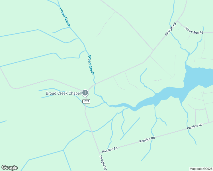 map of restaurants, bars, coffee shops, grocery stores, and more near 160 Water Oak Drive in Oriental