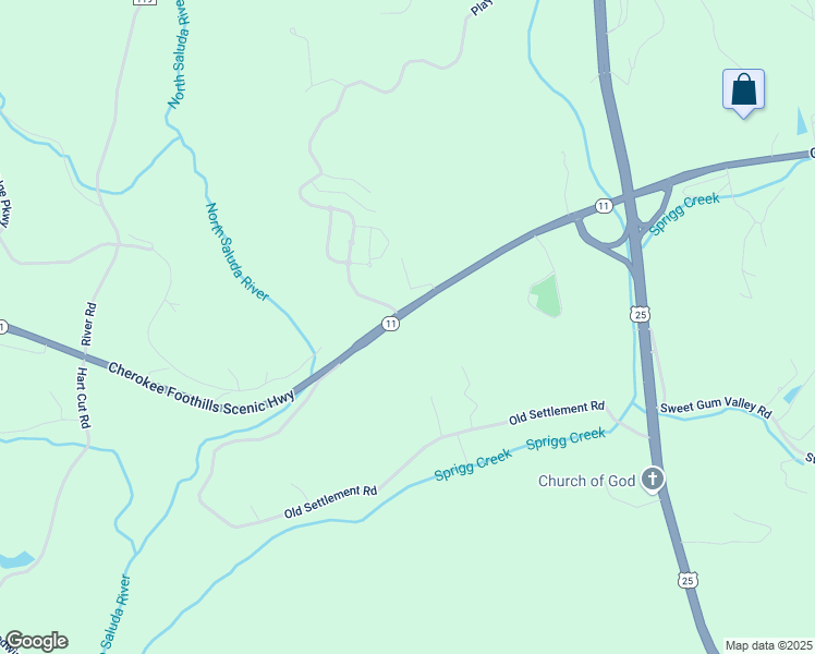 map of restaurants, bars, coffee shops, grocery stores, and more near 3851 South Carolina 11 in Travelers Rest