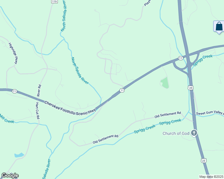 map of restaurants, bars, coffee shops, grocery stores, and more near 3851 South Carolina 11 in Travelers Rest