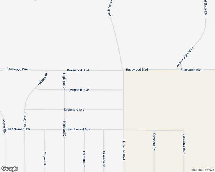 map of restaurants, bars, coffee shops, grocery stores, and more near 9878 Magnolia Avenue in California City