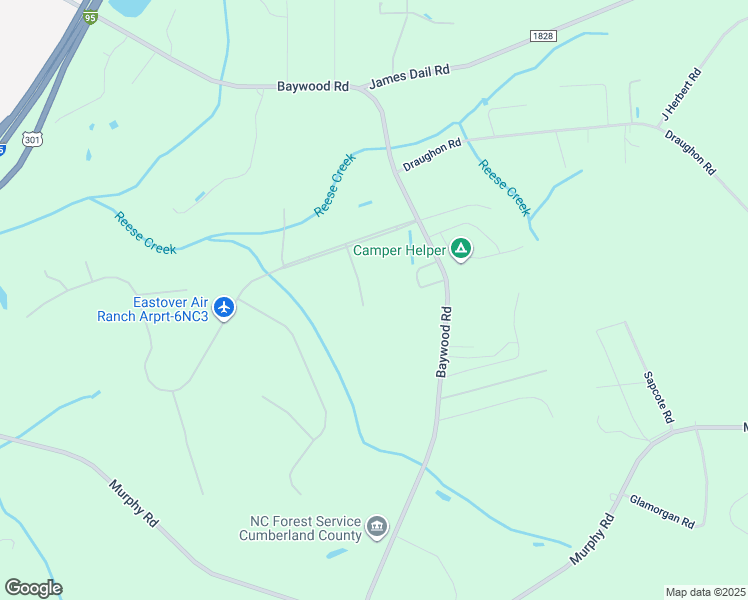 map of restaurants, bars, coffee shops, grocery stores, and more near 2116 Altitude Drive in Eastover