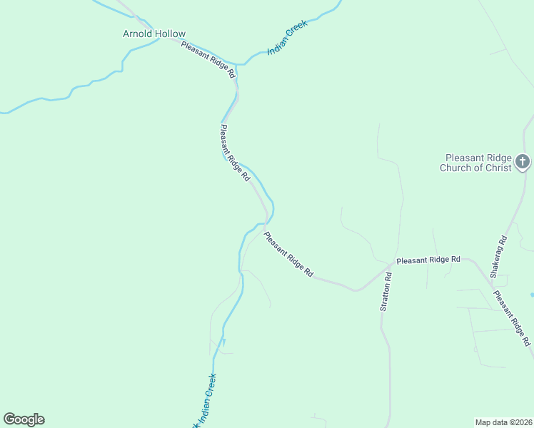 map of restaurants, bars, coffee shops, grocery stores, and more near 2285 Pleasant Ridge Road in Huntland