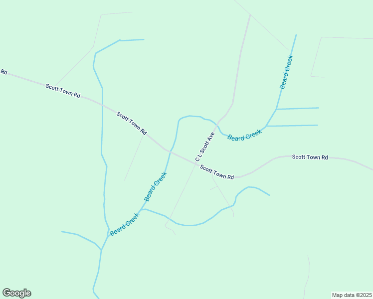 map of restaurants, bars, coffee shops, grocery stores, and more near 1256 Scott Town Road in New Bern