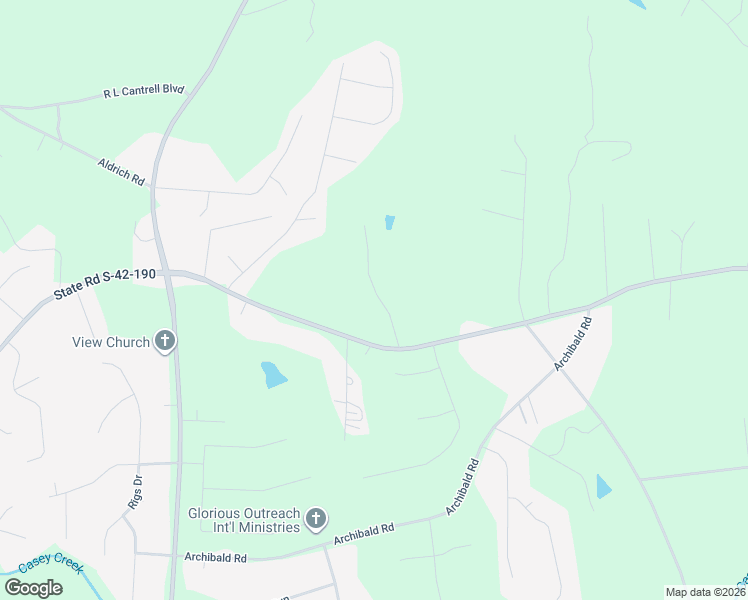 map of restaurants, bars, coffee shops, grocery stores, and more near 165 Hidden Lake Road in Chesnee