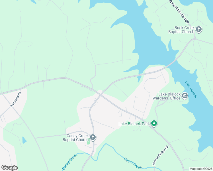 map of restaurants, bars, coffee shops, grocery stores, and more near 1429 Casey Creek Road in Chesnee