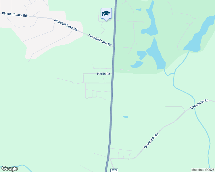 map of restaurants, bars, coffee shops, grocery stores, and more near 376 Heflin Road in Aberdeen