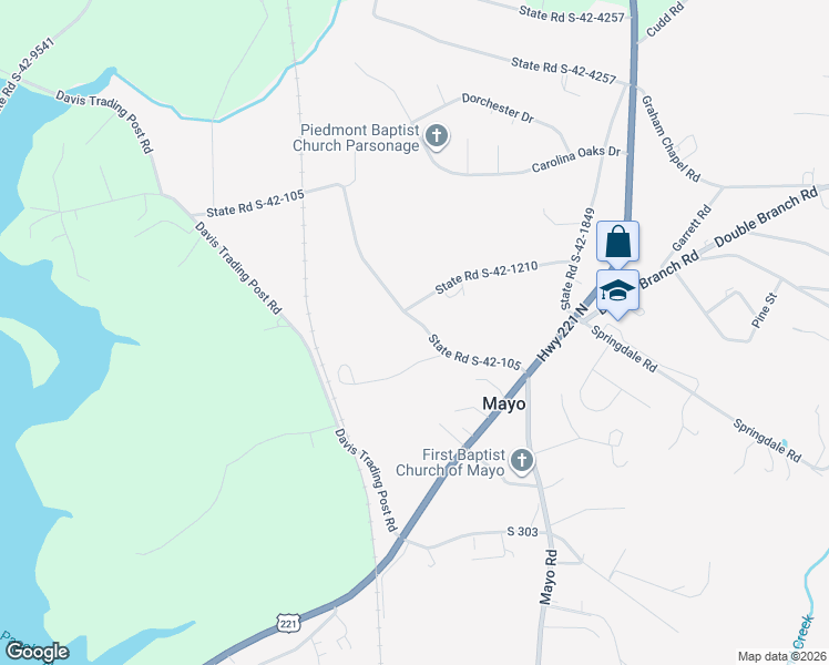 map of restaurants, bars, coffee shops, grocery stores, and more near 171 Hub Greer Road in Chesnee