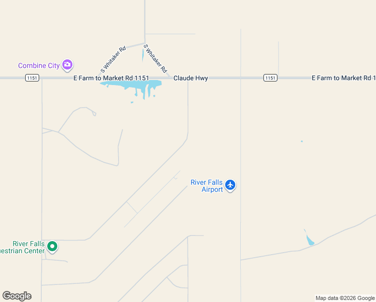 map of restaurants, bars, coffee shops, grocery stores, and more near 12221 Equestrian Trail in Amarillo