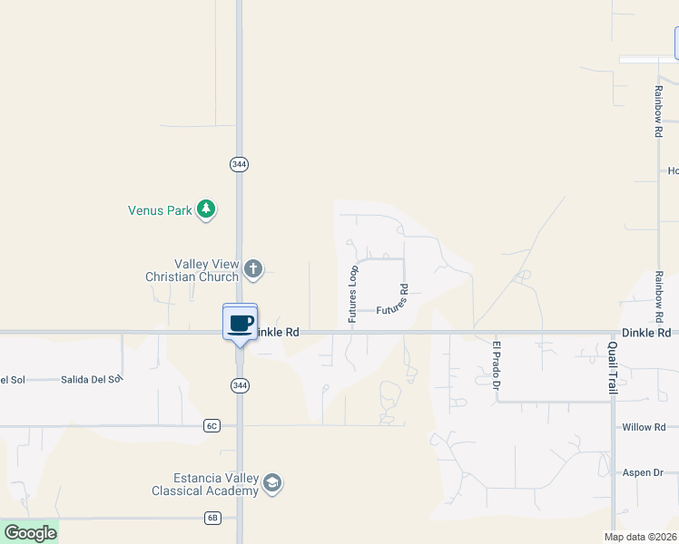 map of restaurants, bars, coffee shops, grocery stores, and more near 16 Futures Loop in Edgewood