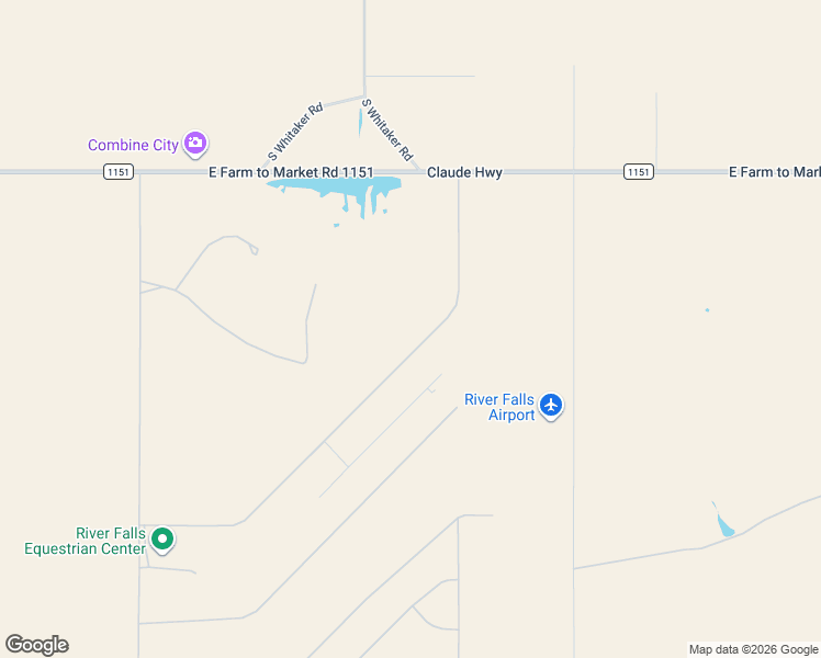 map of restaurants, bars, coffee shops, grocery stores, and more near 12260 Equestrian Trail in Amarillo