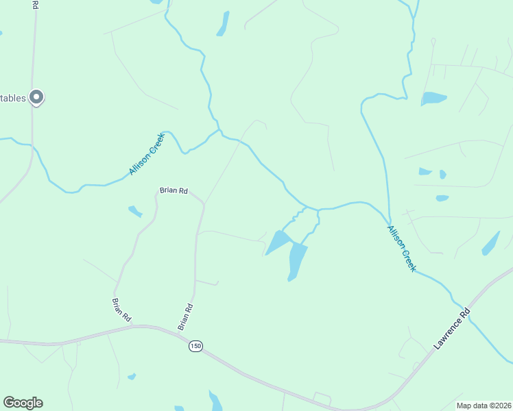 map of restaurants, bars, coffee shops, grocery stores, and more near 1910 Bobby Ray Road in Clover