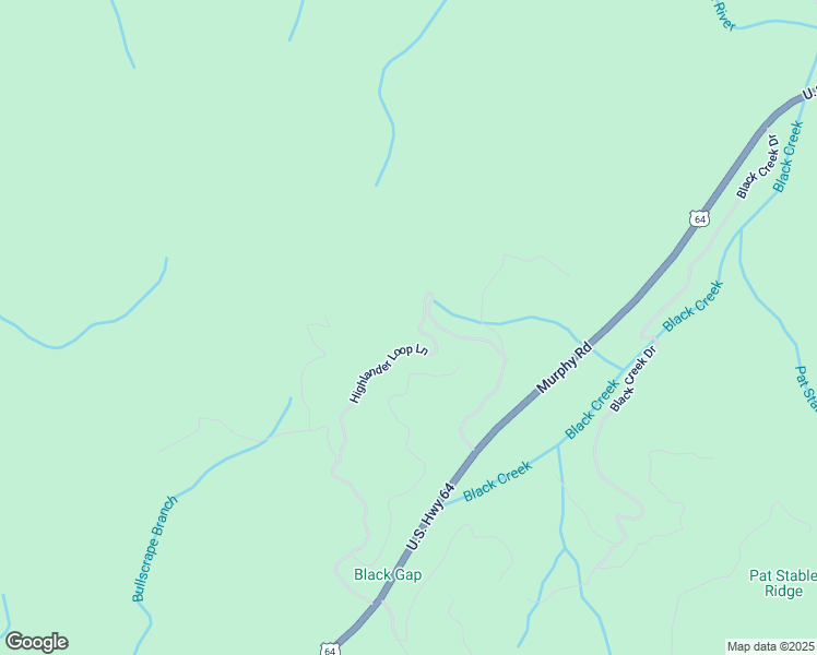 map of restaurants, bars, coffee shops, grocery stores, and more near Highlander Loop Lane in Macon County
