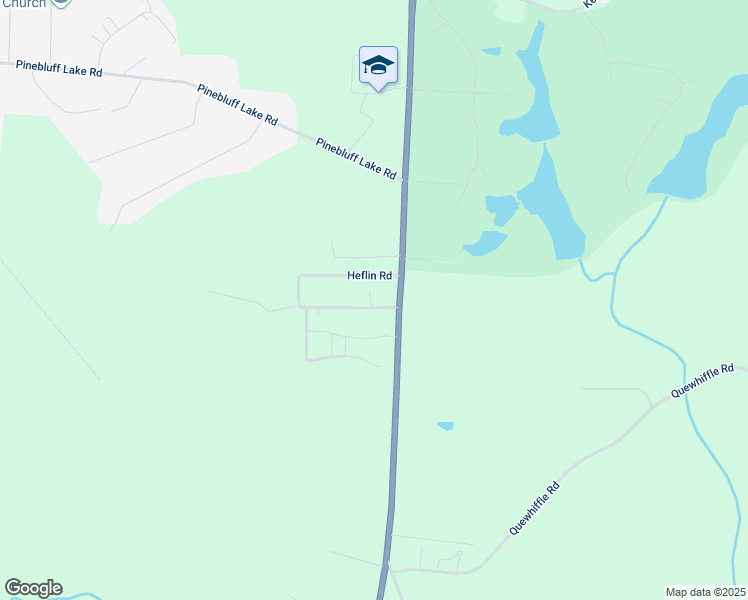 map of restaurants, bars, coffee shops, grocery stores, and more near 101 Heflin Court in Aberdeen