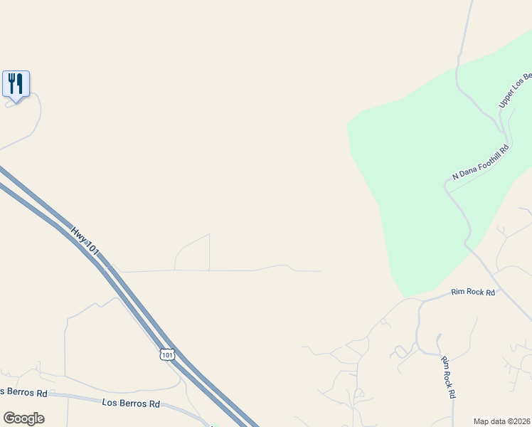 map of restaurants, bars, coffee shops, grocery stores, and more near 370 Hemi Road in Arroyo Grande