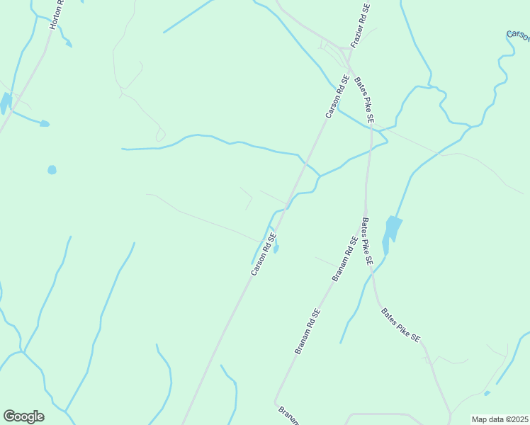 map of restaurants, bars, coffee shops, grocery stores, and more near 460 Carson Road Southeast in Cleveland