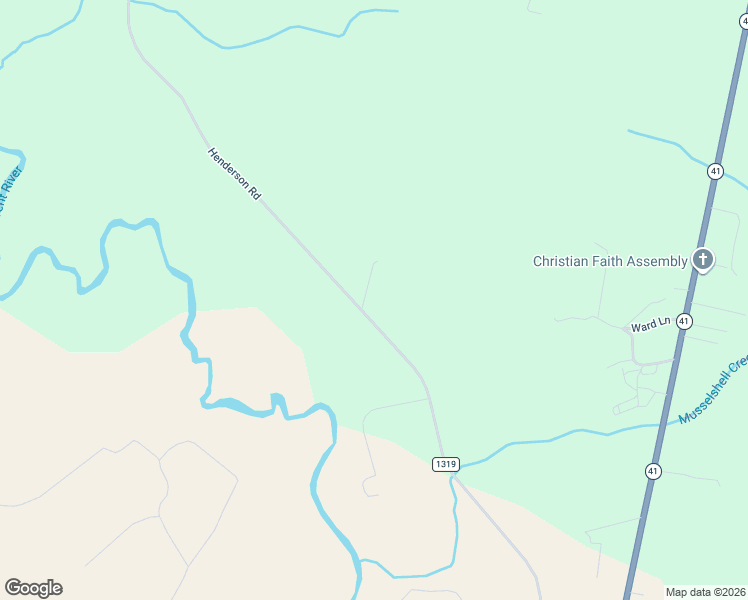 map of restaurants, bars, coffee shops, grocery stores, and more near 1036-1416 State Road 1319 in Trenton