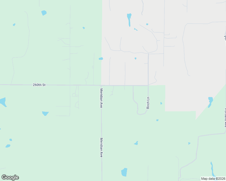 map of restaurants, bars, coffee shops, grocery stores, and more near 25910 Meridian Avenue in Blanchard