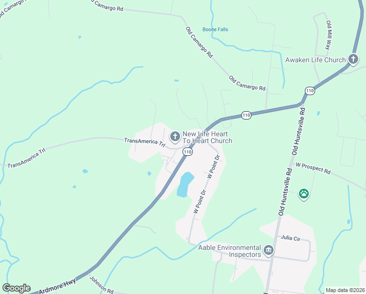 map of restaurants, bars, coffee shops, grocery stores, and more near 392 Ardmore Highway in Fayetteville