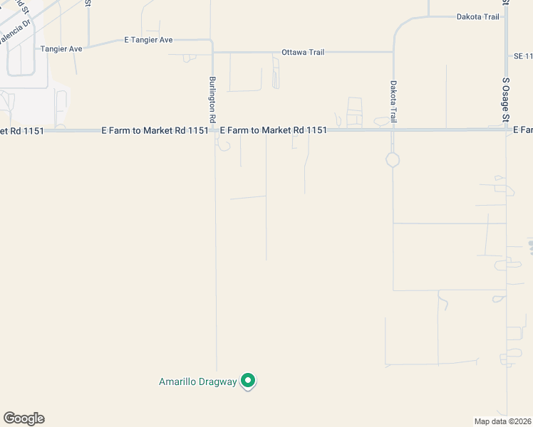 map of restaurants, bars, coffee shops, grocery stores, and more near 12236 Casey Road in Amarillo