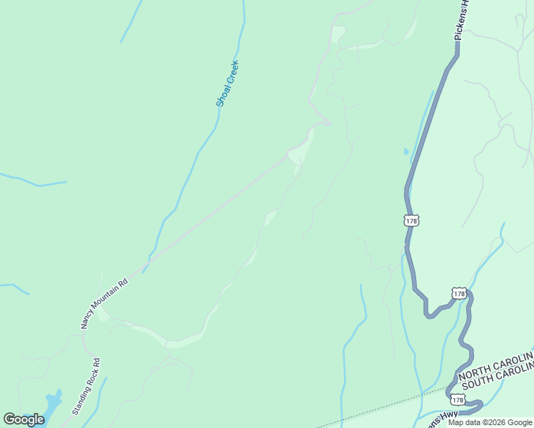 map of restaurants, bars, coffee shops, grocery stores, and more near Nancy Mountain Road in Rosman