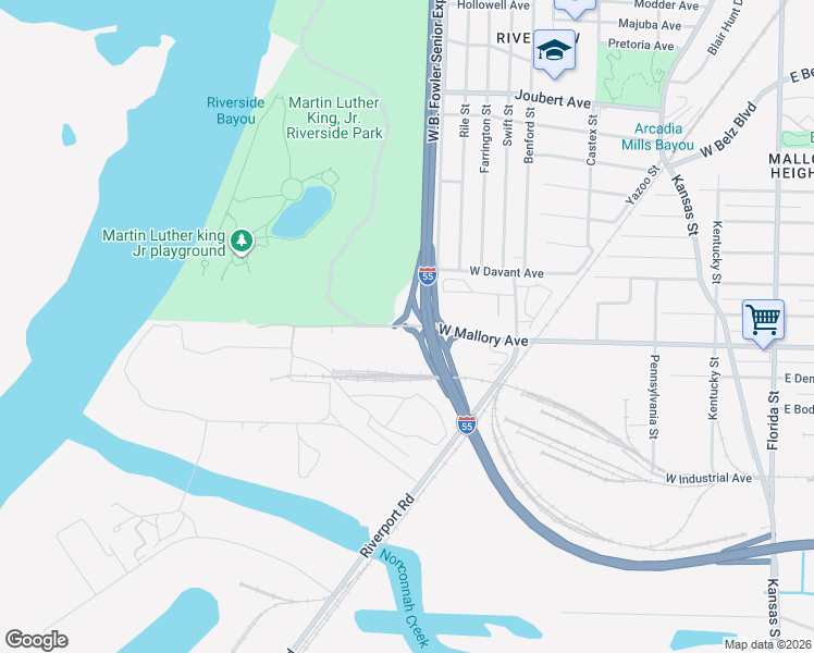 map of restaurants, bars, coffee shops, grocery stores, and more near 442 West Mallory Avenue in Memphis