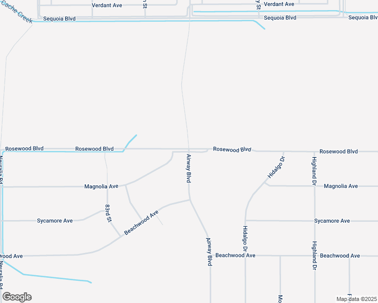 map of restaurants, bars, coffee shops, grocery stores, and more near Magnolia Avenue in California City