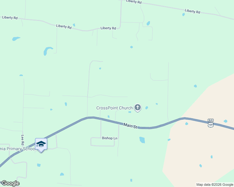 map of restaurants, bars, coffee shops, grocery stores, and more near 17 East McKenzie Trail in Conway