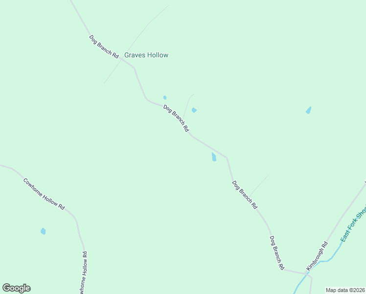 map of restaurants, bars, coffee shops, grocery stores, and more near 3310 Dog Branch Road in Prospect