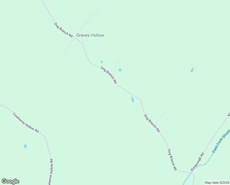 map of restaurants, bars, coffee shops, grocery stores, and more near 3310 Dog Branch Road in Prospect