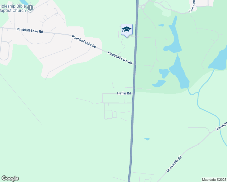 map of restaurants, bars, coffee shops, grocery stores, and more near 180 Heflin Road in Aberdeen