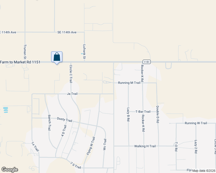 map of restaurants, bars, coffee shops, grocery stores, and more near 3455 Ja Trail in Amarillo