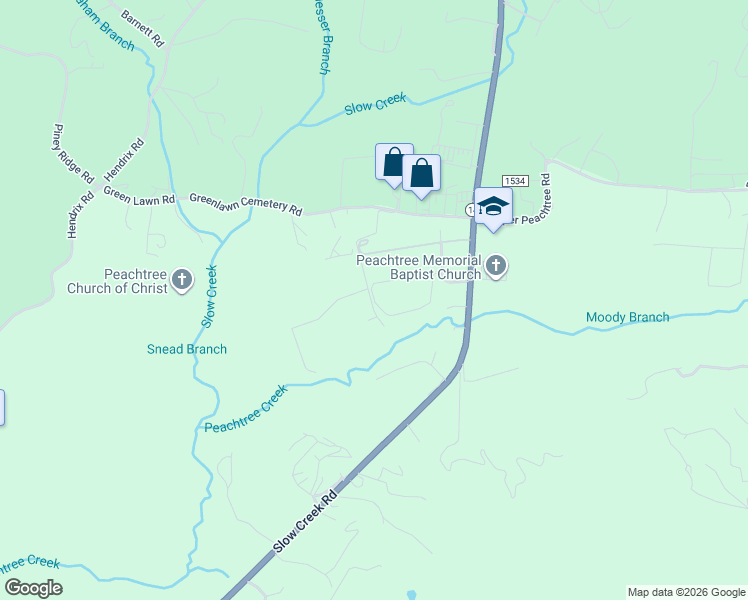 map of restaurants, bars, coffee shops, grocery stores, and more near 238 Sneed's Garage Drive in Murphy