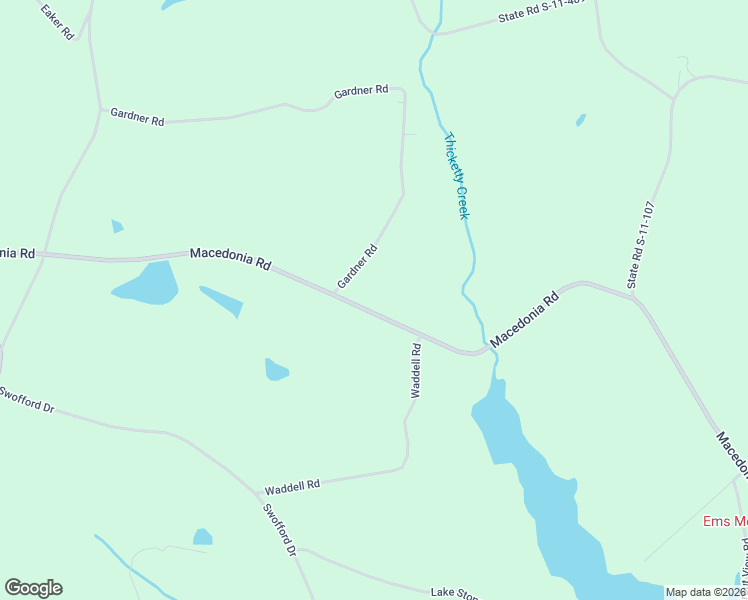 map of restaurants, bars, coffee shops, grocery stores, and more near 1138 Macedonia Road in Gaffney